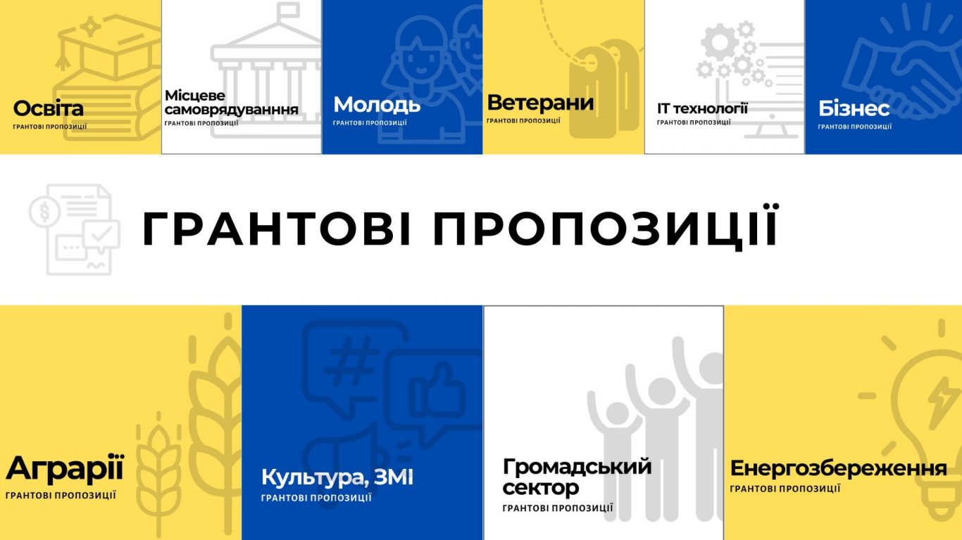 Грантові пропозиції - 1