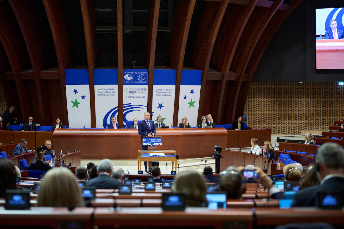 49e Session du Congres des pouvoir locaux et regionaux